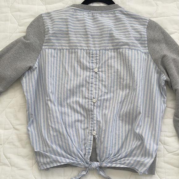 Jcrew Grey sweatshirt size s - Picture 2 of 3